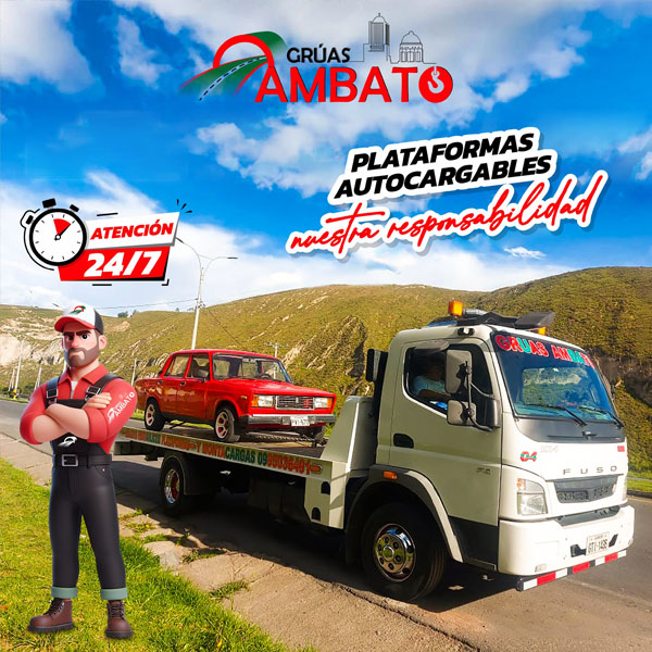 Plataformas autocargables Ambato Ecuador